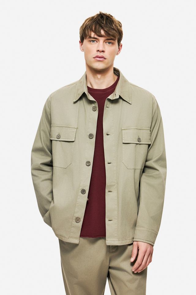 RELAXED OVERSHIRT WITH POCKETS