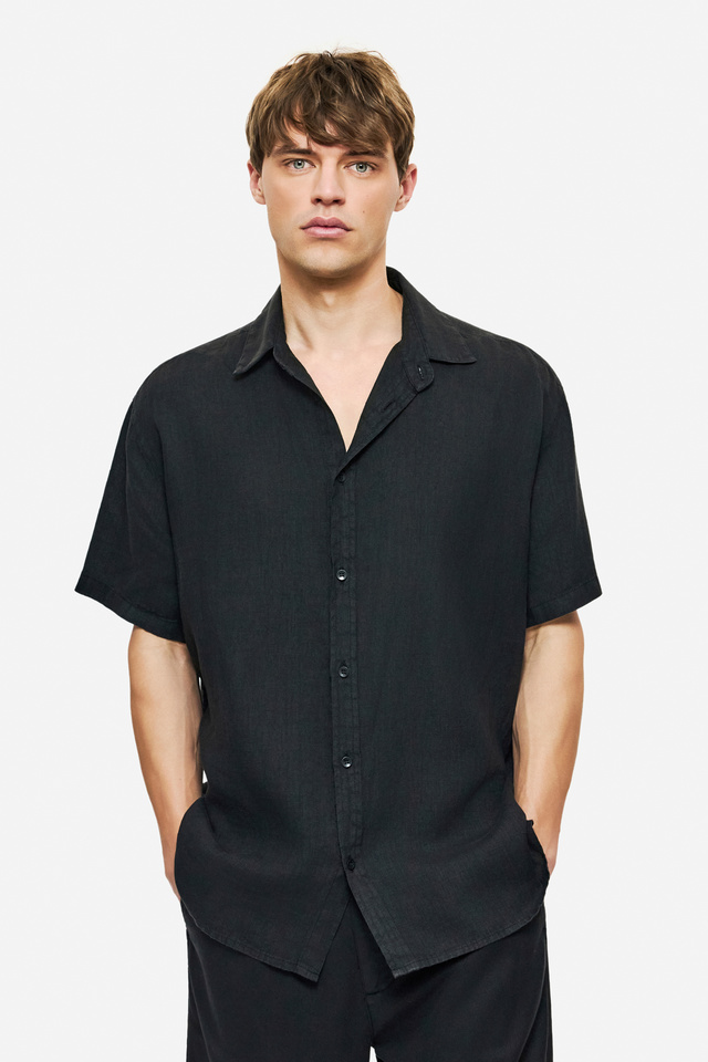 SHORTSLEEVE LINEN SHIRT
