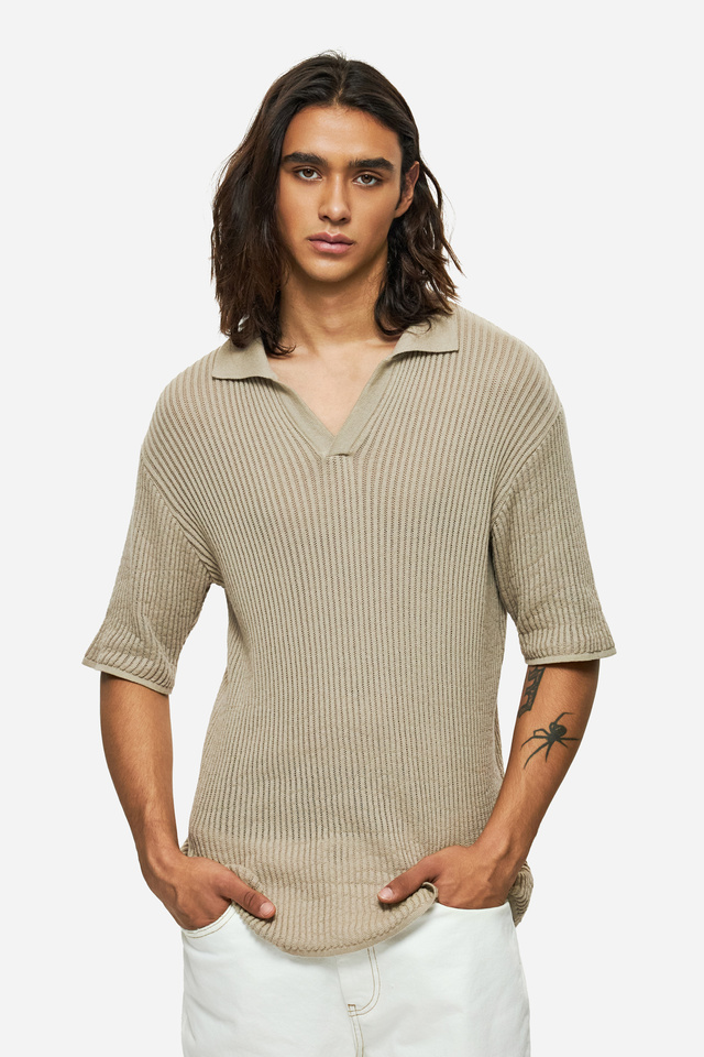 POLO KNITTED T-SHIRT