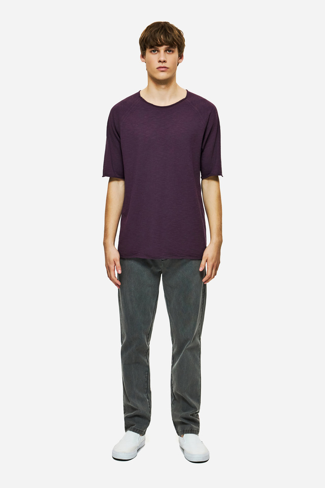 TAPERED PANTS WITH DRAWSTRING