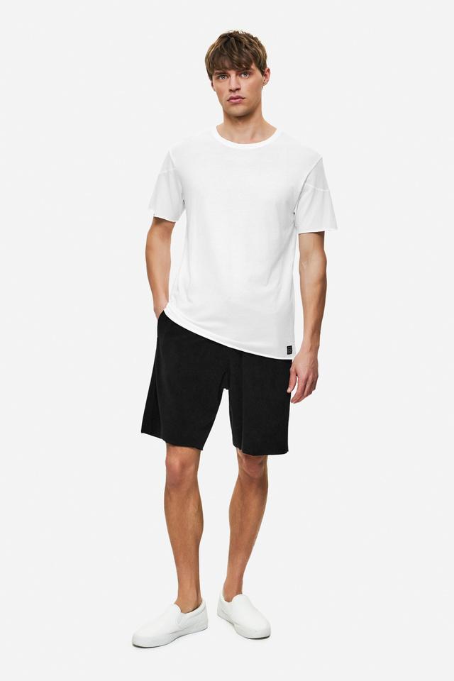 Terry Towel Sweatbermuda in Relaxed Fit