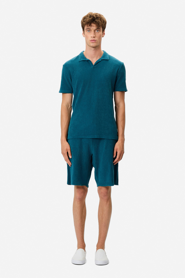 Terry Towel Sweatbermuda in Relaxed Fit