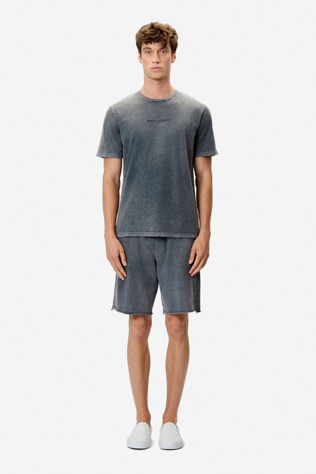 Bermuda with Embroidery in Relaxed Fit