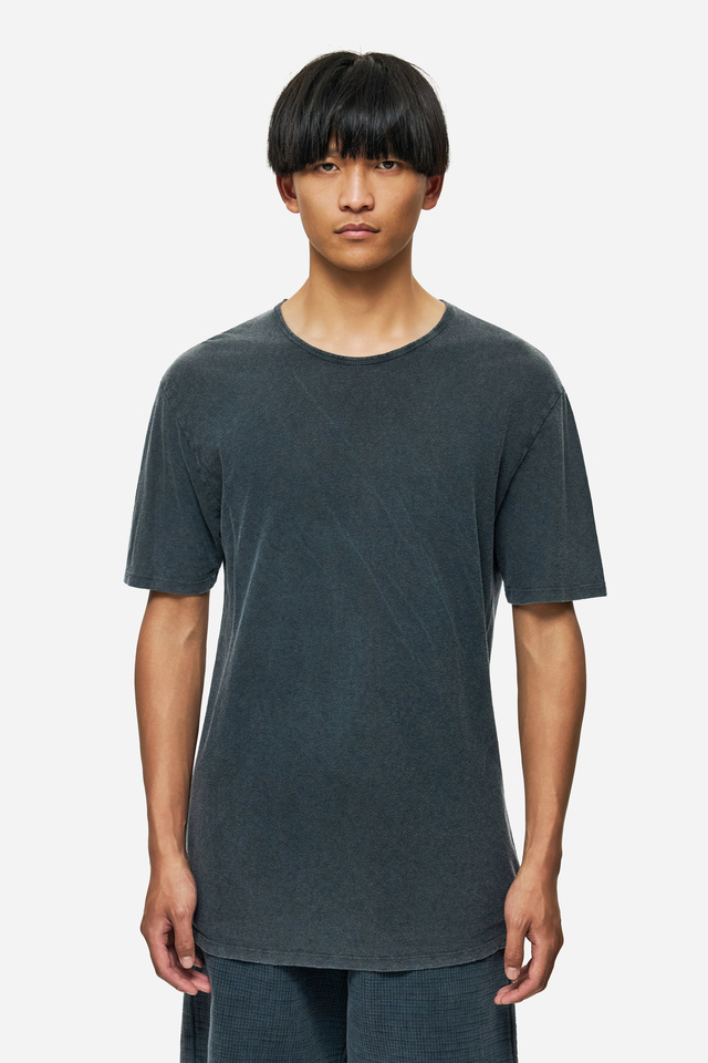 T-Shirt with Round Cut Neckline