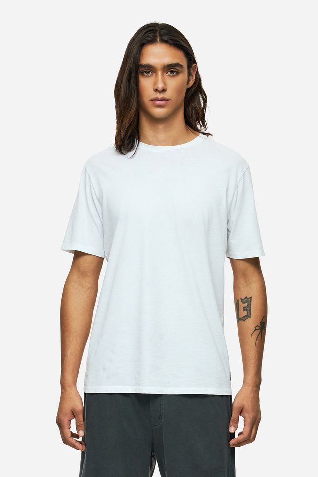 Τ-shirt with Round Neckline in Regular Fit