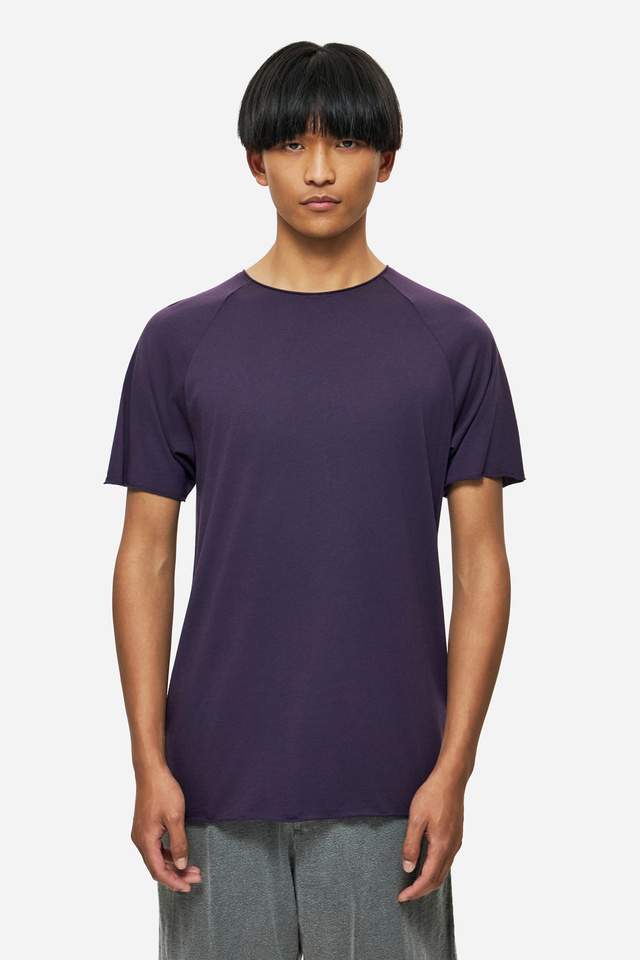 Raw Edge Raglan T-Shirt