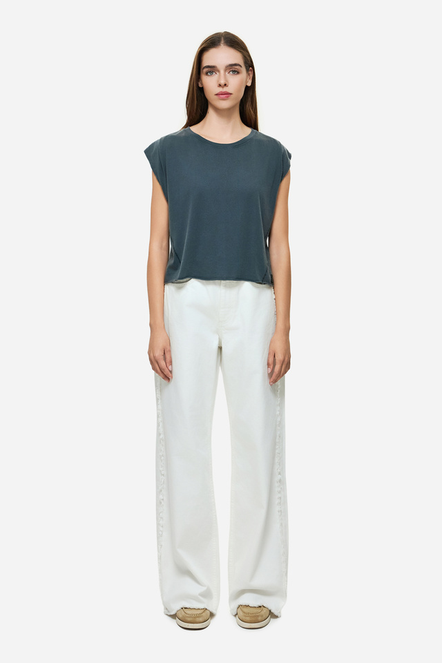 BULL DENIM WIDELEG PANTS