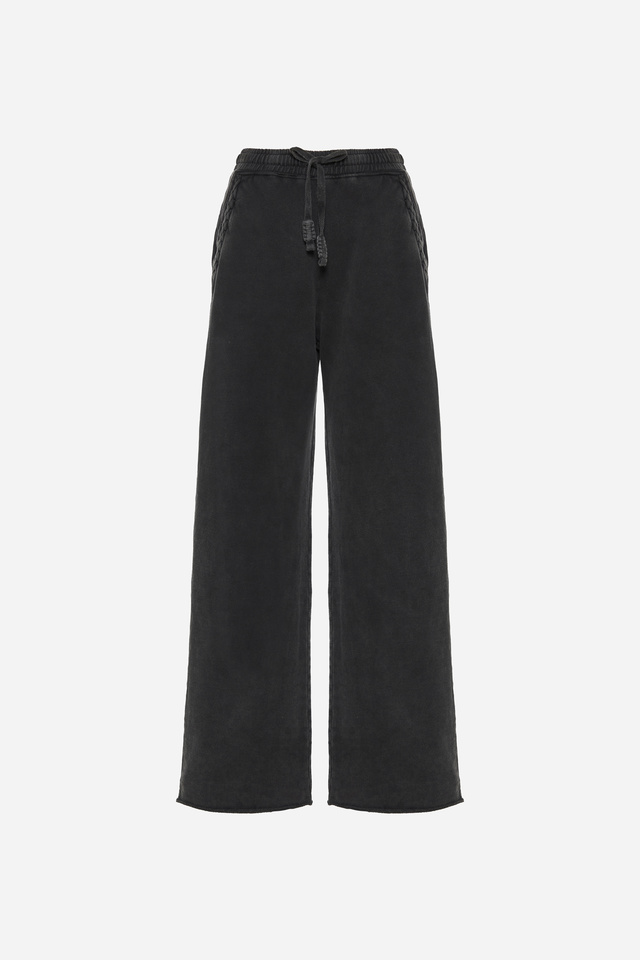 Callista x Dirty Laundry Wide-Leg Sweatpants