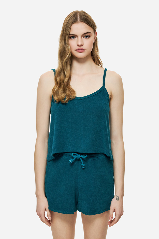 TERRY TOWEL TANK TOP