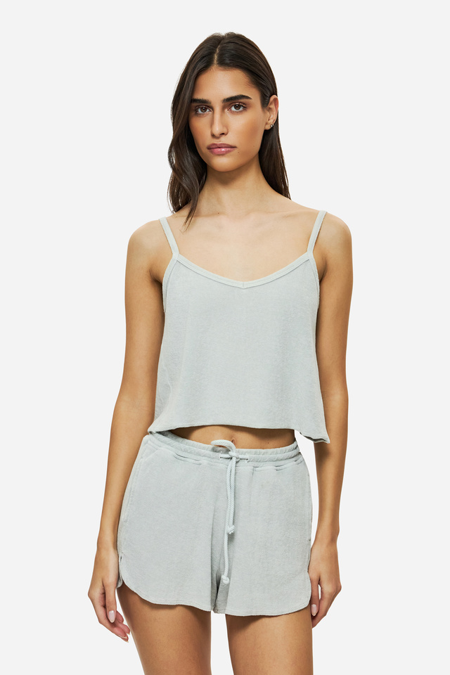 TERRY TOWEL TANK TOP