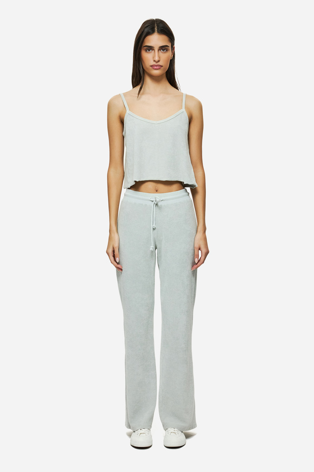 SLIM TERRY TOWEL SWEATPANTS