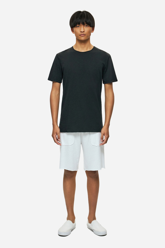 RAW EDGES SWEATBERMUDA