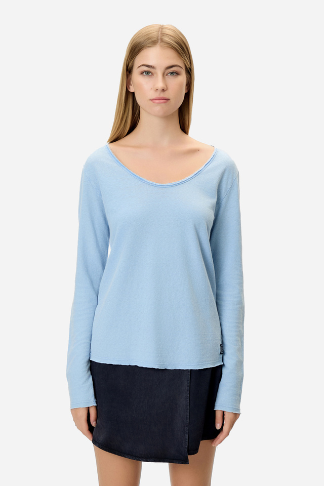 LINEN BLEND LONGSLEEVE