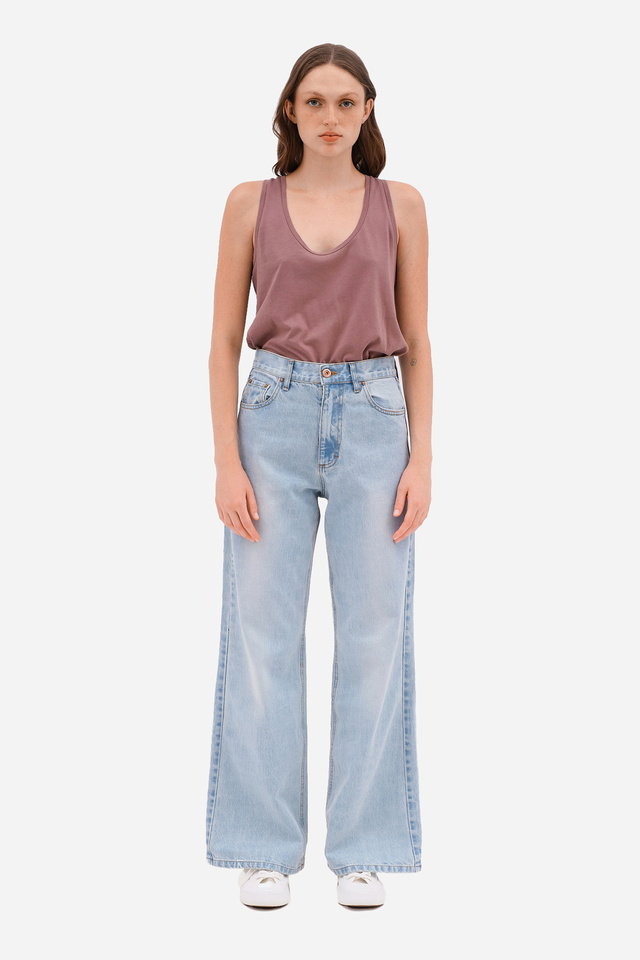 WIDE LEG JEANS