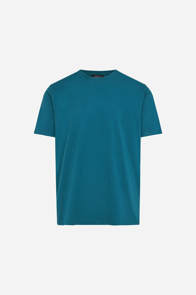 Τ-shirt with Round Neckline in Regular Fit