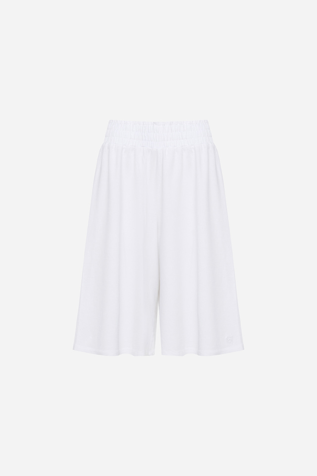 Relaxed Fit Long Sweatbermuda