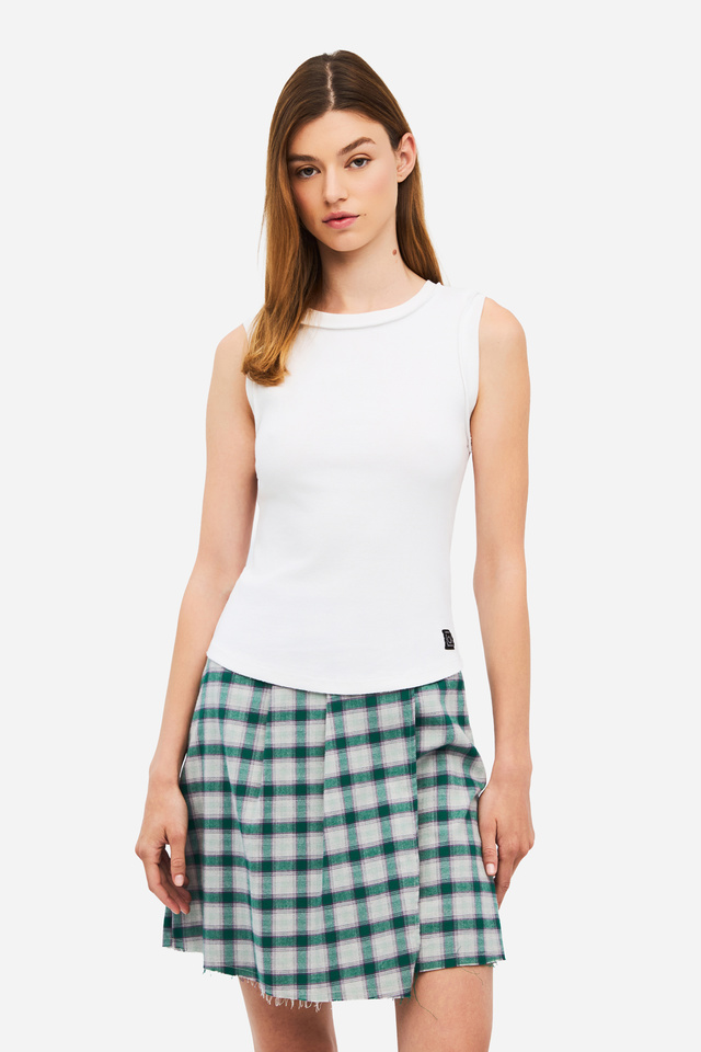 Women's Sleeveless Rib Top
