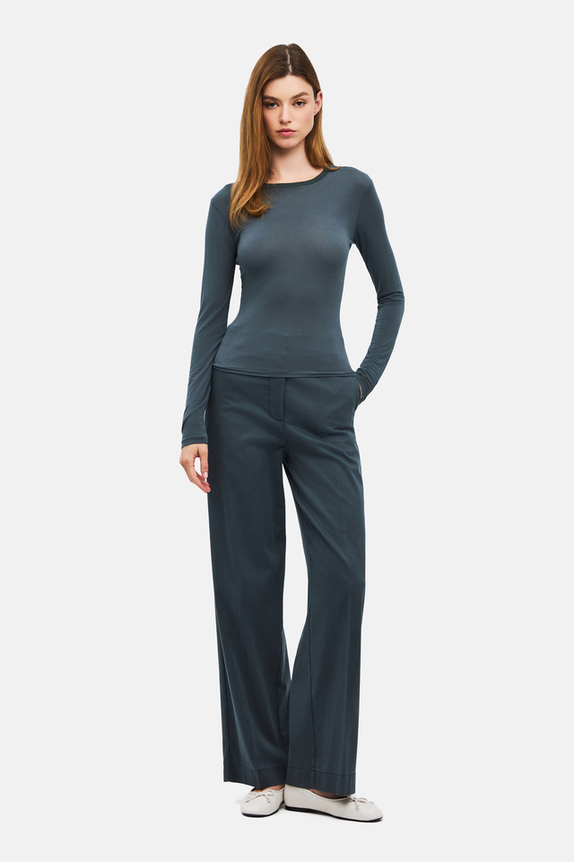 Slim Fit Long Sleeve Top