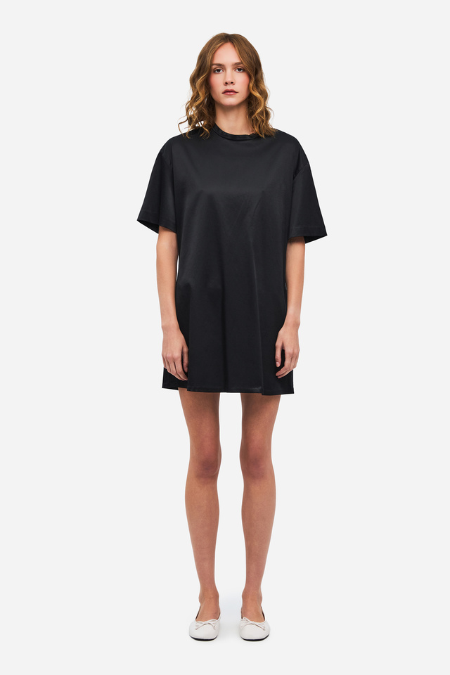Women's Satin T-Shirt Dress
