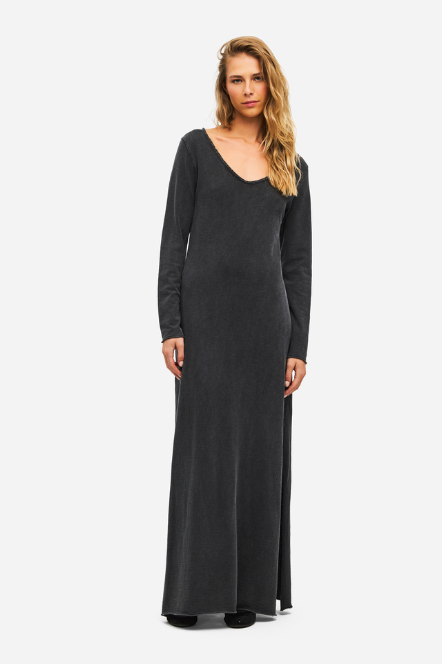Women's Raw Edges Maxi Dress
