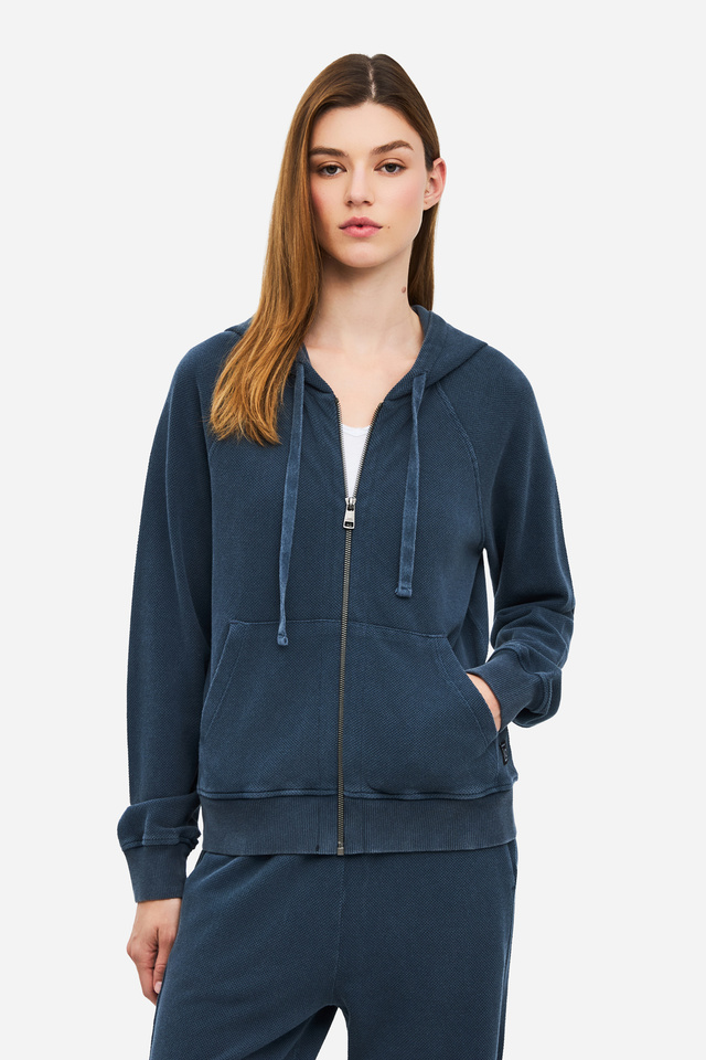 Γυναικεία Piquet Fleece Full Zip Ζακέτα