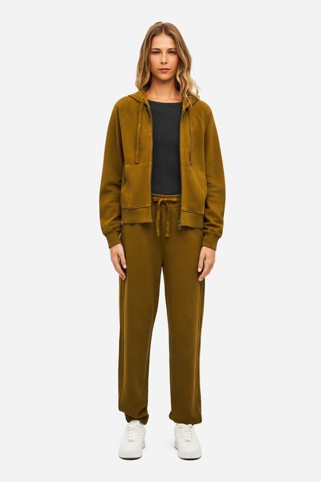 Piquet Fleece Sweatpants