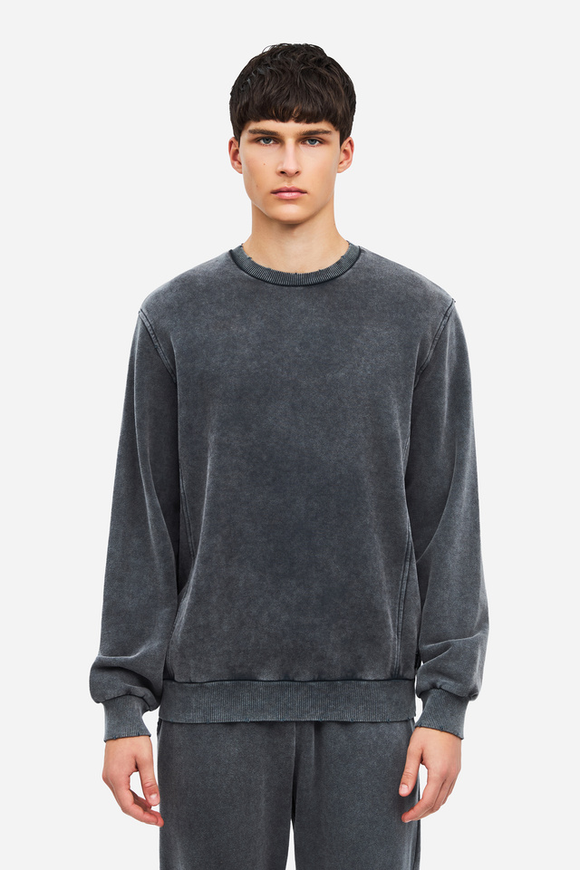 Crewneck with Raw Cut Edges