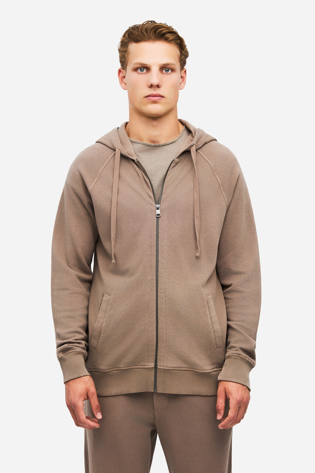PIQUET FLEECE FULLZIP