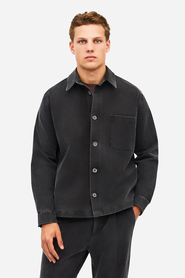 RELAXED PIQUET OVERSHIRT