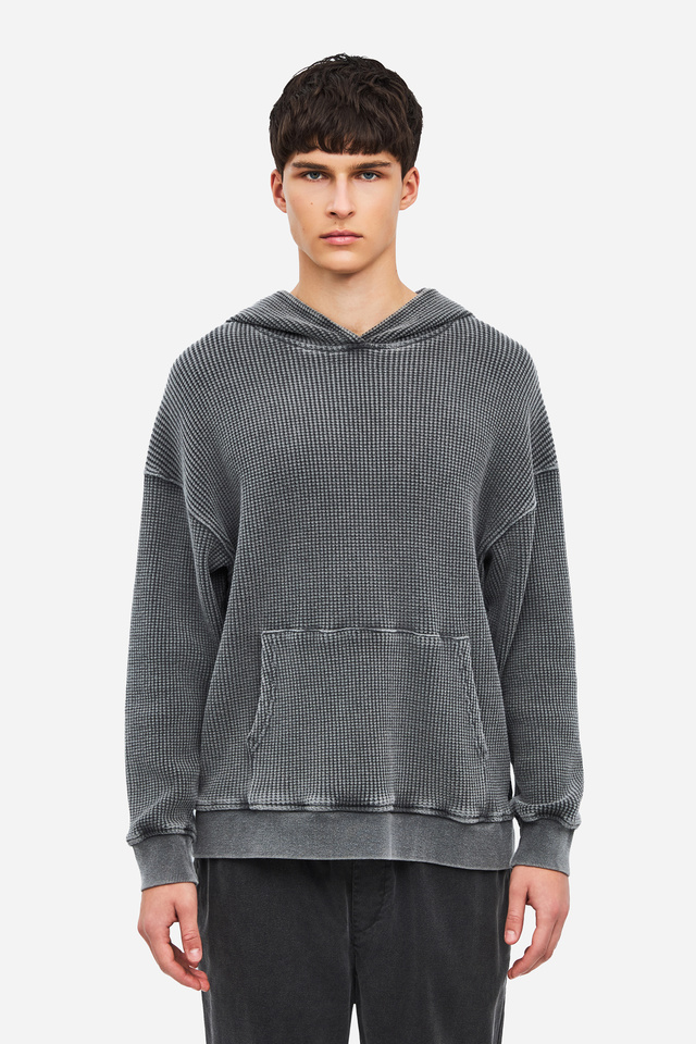 HEAVY WAFFLE HOODIE