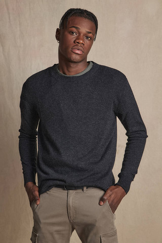 Cashmere Ribbed Knit Sweater