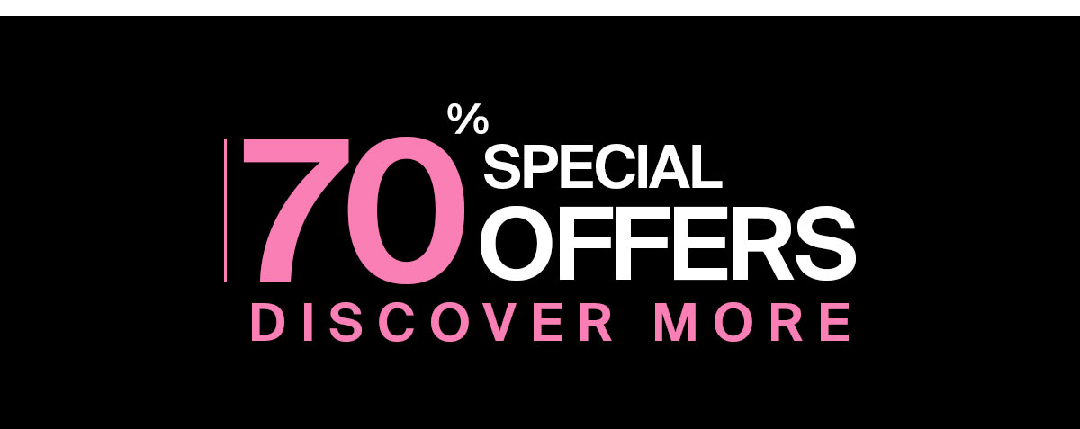 Black Friday Offers up to 70% Off